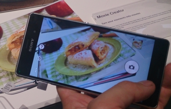 Food Recognition Feature at IFA 2014